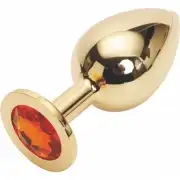 Анальные игрушки золотистый
