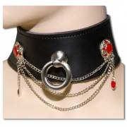 Кляпы, ошейники из кожи