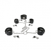 Кляпы, ошейники искусственная кожа