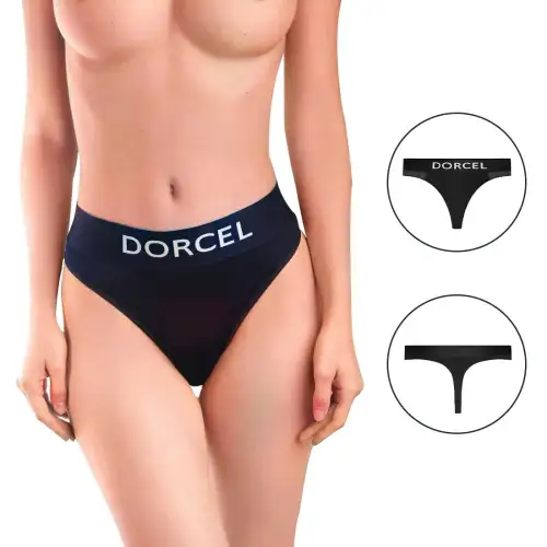 Трусики с карманом для вибратора Dorcel PANTY LOVER XL photo 1