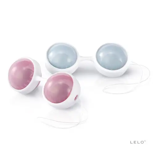 Набор вагинальных шариков LELO Beads, диаметр 3,5 см, изменяемая нагрузка, 2х28 и 2х37 г photo 1