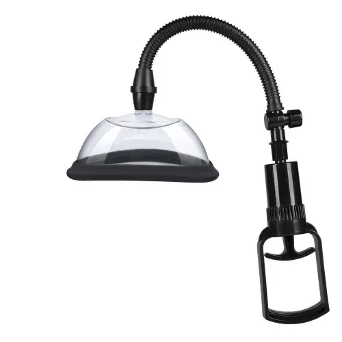 Вакуумная помпа для вульвы Pussy Pump Premium Fun размер L (13 см), механический насос photo 1