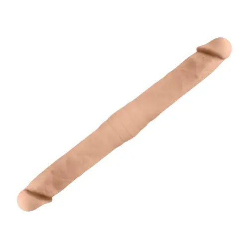 Фаллоимитатор двусторонний SIlexD Billy-Joe Double Dong M Flesh, двухслойный, силикон+Silexpan photo 1