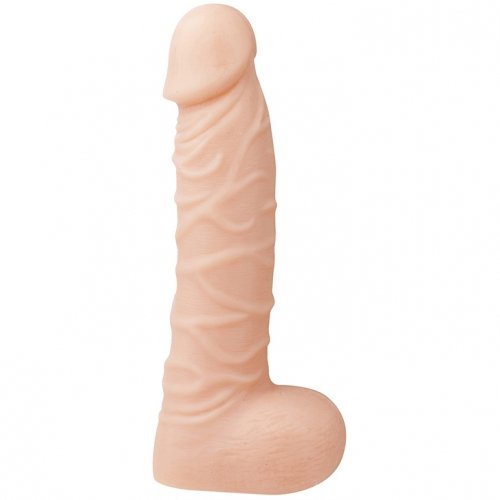 Фаллоимитатор XSkin 7 PVC Dong, телесный photo 1