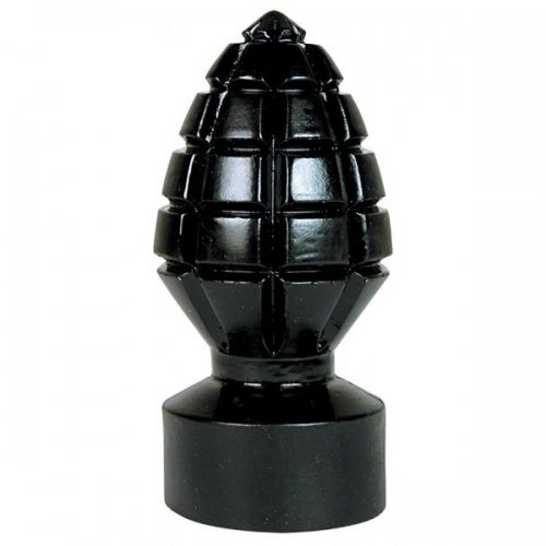 Анальный стимулятор All Black, 15 cm photo 1