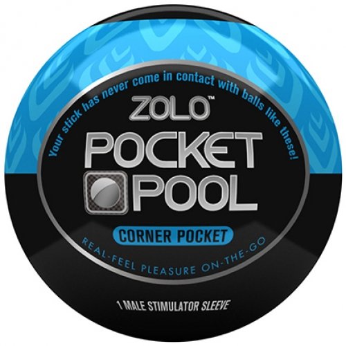 Мастурбатор ZOLO POCKET POOL CORNER POCKET photo 1
