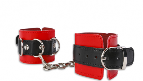 Наручники Красно-черные photo 1