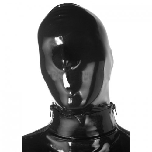 Мужская маска из литого латекса с отверстиями для ноздрей Latex Moulded Mask photo 1
