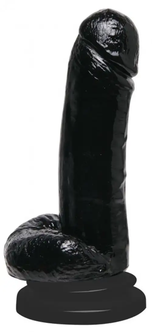 Фаллоимитатор SUCTION CUP 8 DONG BLACK photo 1