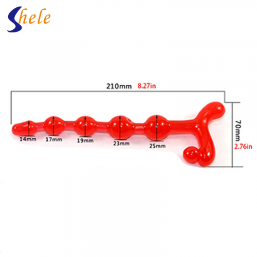 Анальные шарики SHELE силиконовые photo 1