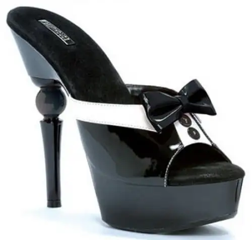 Женские туфли Tux с черным бантом. photo 1