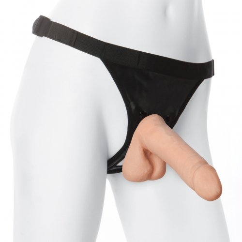 Страпон Doc Johnson Vac-U-Lock - 7 Inch ULTRASKYN Ultra Harness photo 1