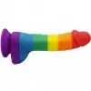Фаллоимитатор c мошонкой Pride Dildo Silicone Rainbow photo 2