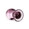 Розовая анальная пробка из стекла Gildo Pink Glass Buttplug No. 27 photo 3