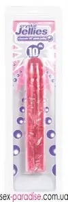 Фаллоимитатор CRYSTAL JELLIES CLASSIC PINK 10 photo 4