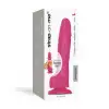 Реалистичный фаллоимитатор Strap-On-Me Sliding Skin Realistic Dildo Fuchsia - L, эффект подвижной photo 6