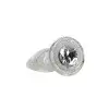 Стеклянная анальная пробка Pillow Talk Fancy Luxurious Glass Anal Plug, ⌀3,1см, вибропуля в подарок photo 2