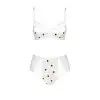 Эротический комплект с рисунком LOVELIA BIKINI white S/M - Passion photo 3