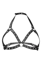 Портупея с металлическими шипами Fetish Tentation Sexy Adjustable Chest Harness photo 1