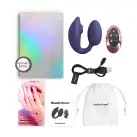 Виброяйцо с вакуумной клиторальной стимуляцией Love To Love Wonderlover MIDNIGHT INDIGO photo 6