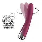 Вибратор Satisfyer Spinning Vibe 1 Red photo 1