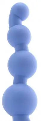 Анальная пробка L'AMOUR BEADED PROBE PERIWINKLE photo 2