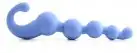 Анальная пробка L'AMOUR BEADED PROBE PERIWINKLE photo 3