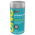 Презервативы ONE Pleasure Plus, 12 шт, с ребристым участком на конце, подарочная упаковка-тубус photo 1
