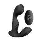 Вибромассажер простаты S Pleasures Premium FUZZY, черный, с рельефом, 10 режимов вибрации, нагрев photo 1