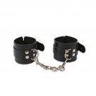 Наручники с ремешками, черные photo 1