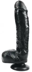 Фаллоимитатор BIGGER DONG BLACK 10 photo 1