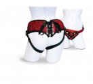 Трусы для страпона Sportsheets - Lace Corsette Strap-on Red  photo 1
