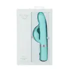 Роскошный кролик с ротацией и вибрацией Pillow Talk Lively, Teal, кристалл Сваровски, тройной отрост photo 8