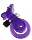 Эрекционная вибронасадка BUTTERFLY JELLY photo 1