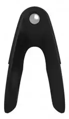 Эрекционное виброкольцо OVO B12 BLACK photo 3