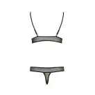 Комплект белья ERZA SET black S/M - Passion: лиф и трусики photo 4