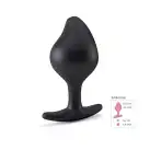 Силиконовая анальная пробка Mystim Rocking Force L для электростимулятора, диаметр 4,7см photo 3
