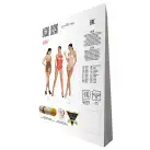 Бодистокинг в крупную сетку Passion BS087 white, открытая спина, халтер, с доступом photo 7