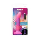 Светящийся в темноте фаллоимитатор ADDICTION Rave 8″ Glow in the Dark Dildo Pink Purple, 20,3 см photo 8