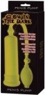 Вакуумная помпа для мужчин с вибрацией Glow in the Dark penis Pump photo 2
