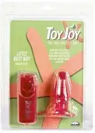 Анальный вибратор LITTLE BUTT BOY REAR-END RED (8см) photo 2