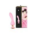 Вибратор для точки G Shunga Sanya Light Pink, гибкий ствол photo 6