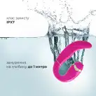 Вибратор с вакуумной стимуляцией клитора Adrien Lastic My G (Pink) photo 4