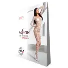 Бодистокинг с крупной сеткой Passion BS077 white photo 5