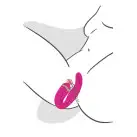 Вибратор с вакуумной стимуляцией клитора Adrien Lastic My G (Pink) photo 7