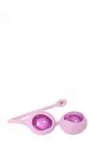 Вагинальные шарики OVO L1A LOVE BALL, PINK  photo 2