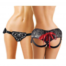 Трусы для страпона Sportsheets - Platinum Lace Corset photo 4