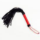 Флогер с красной ручкой, эко-кожа photo 1