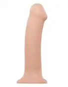Насадка для страпона Strap-On-Me Dual Density Dildo Flesh XL, диаметр 4,5см, двухслойная, гибкая photo 1