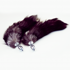 Анальная пробка Horny Kitten с пушистым хвостиком, 47 см  photo 7